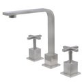 Novatto MULD Widespread 2-Handle Lavatory Faucet in Brushed Nickel NBF-836BN